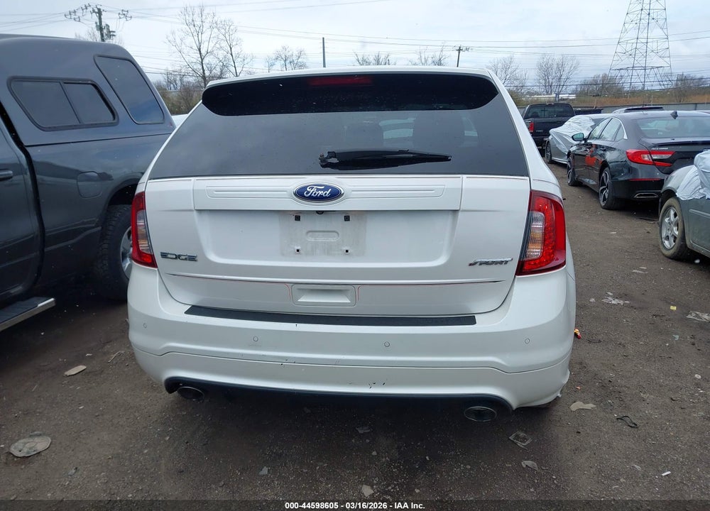 2013 FORD EDGE SPORT VIN: 2FMDK3AK0DBC16847