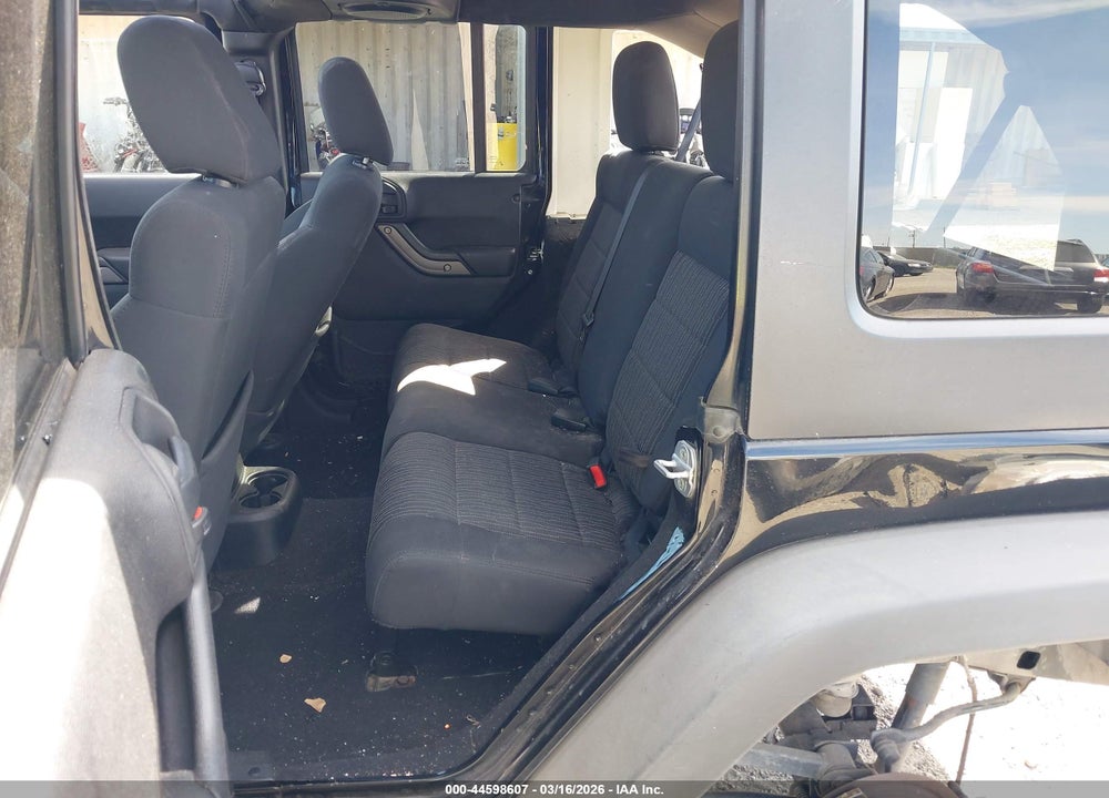 2012 JEEP WRANGLER UNLIMITED SPORT VIN: 1C4BJWDG8CL235006