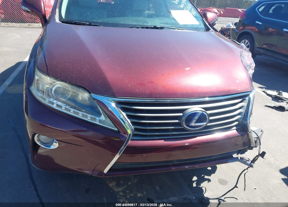 2013 LEXUS RX 450H VIN: JTJZB1BA2D2009335
