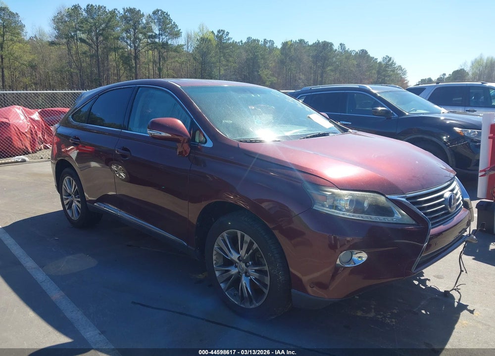 2013 LEXUS RX 450H VIN: JTJZB1BA2D2009335