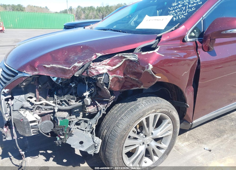 2013 LEXUS RX 450H VIN: JTJZB1BA2D2009335