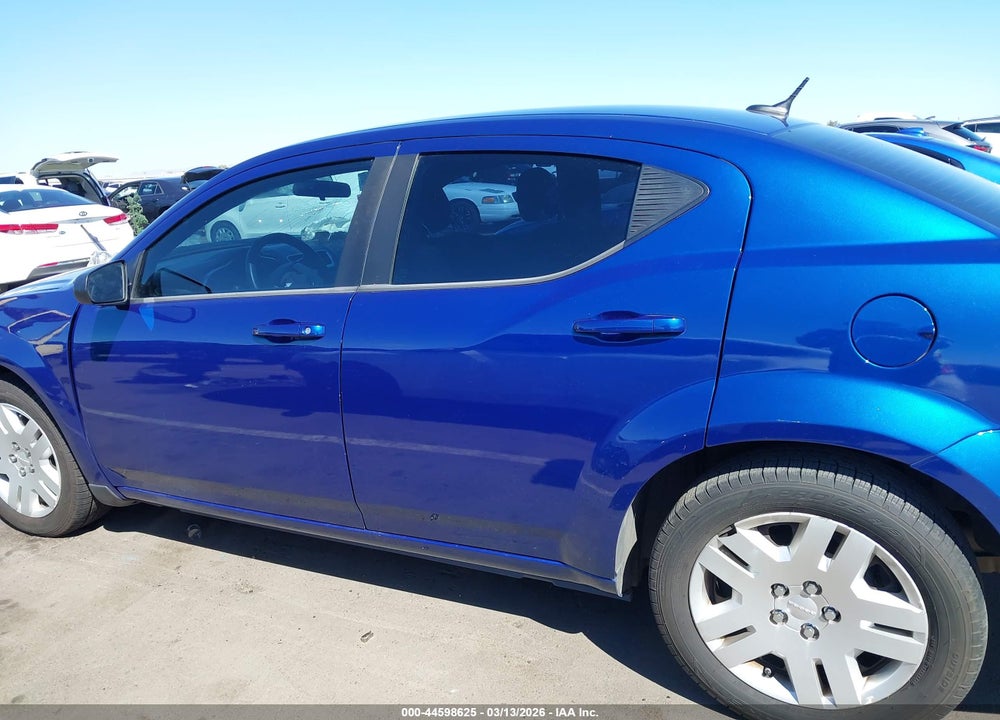 2014 DODGE AVENGER SE VIN: 1C3CDZAB9EN216319
