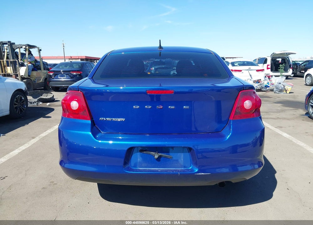2014 DODGE AVENGER SE VIN: 1C3CDZAB9EN216319