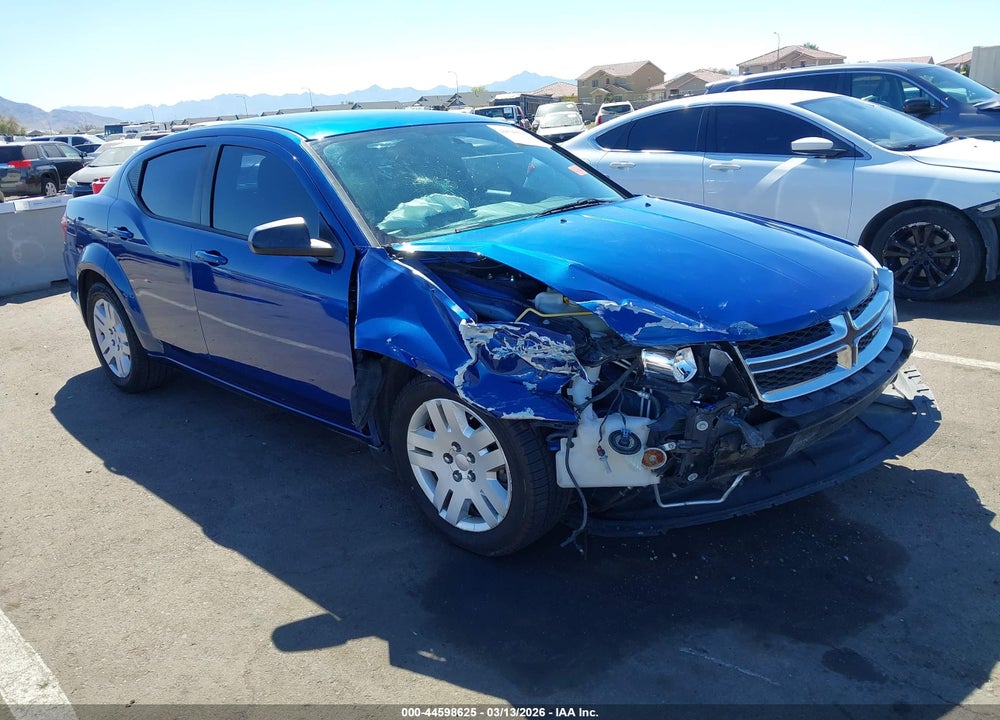 2014 DODGE AVENGER SE VIN: 1C3CDZAB9EN216319