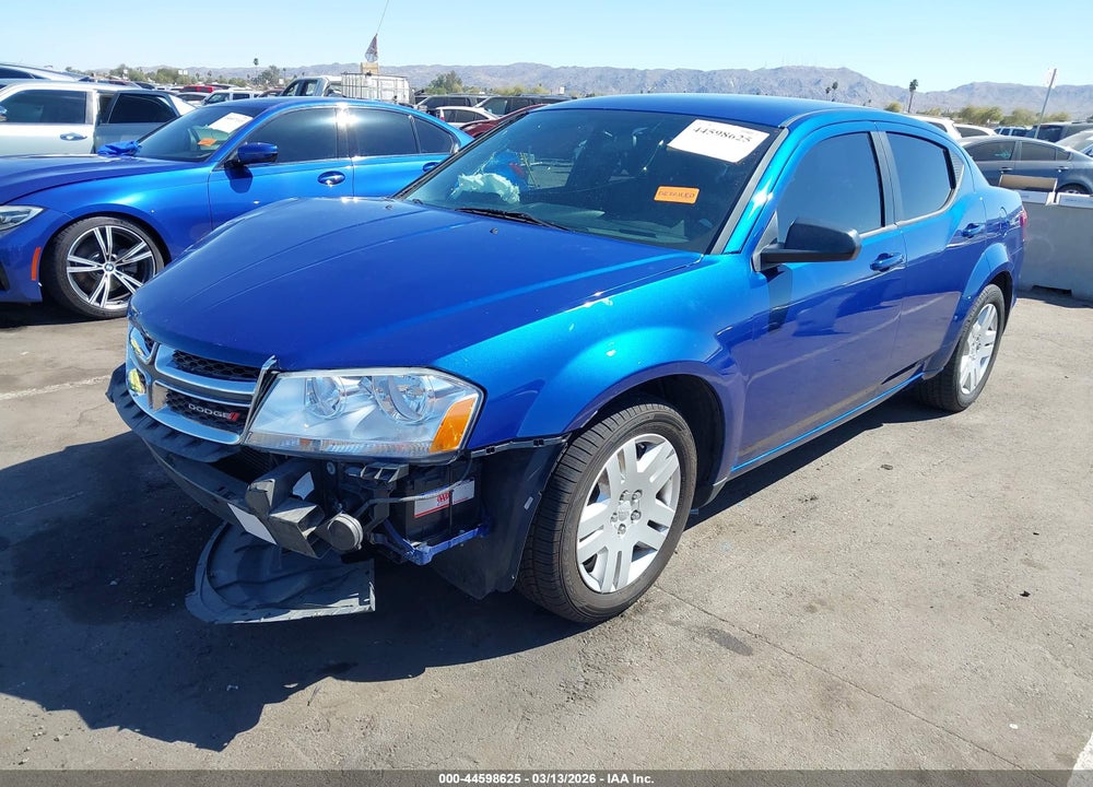 2014 DODGE AVENGER SE VIN: 1C3CDZAB9EN216319