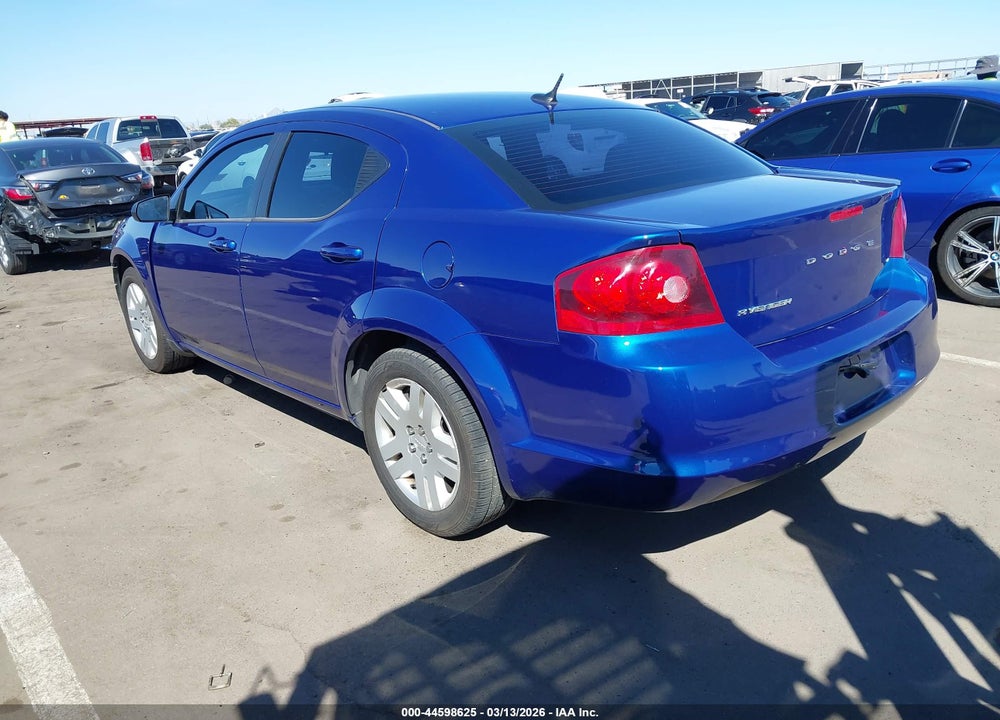 2014 DODGE AVENGER SE VIN: 1C3CDZAB9EN216319