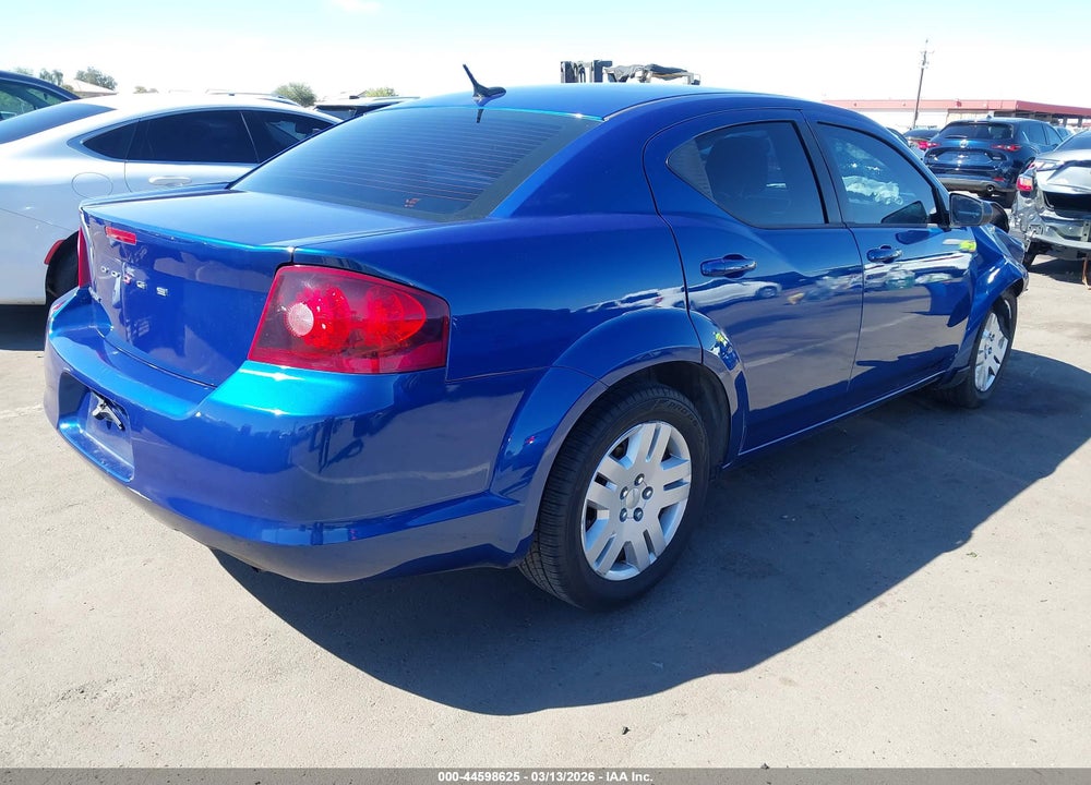 2014 DODGE AVENGER SE VIN: 1C3CDZAB9EN216319