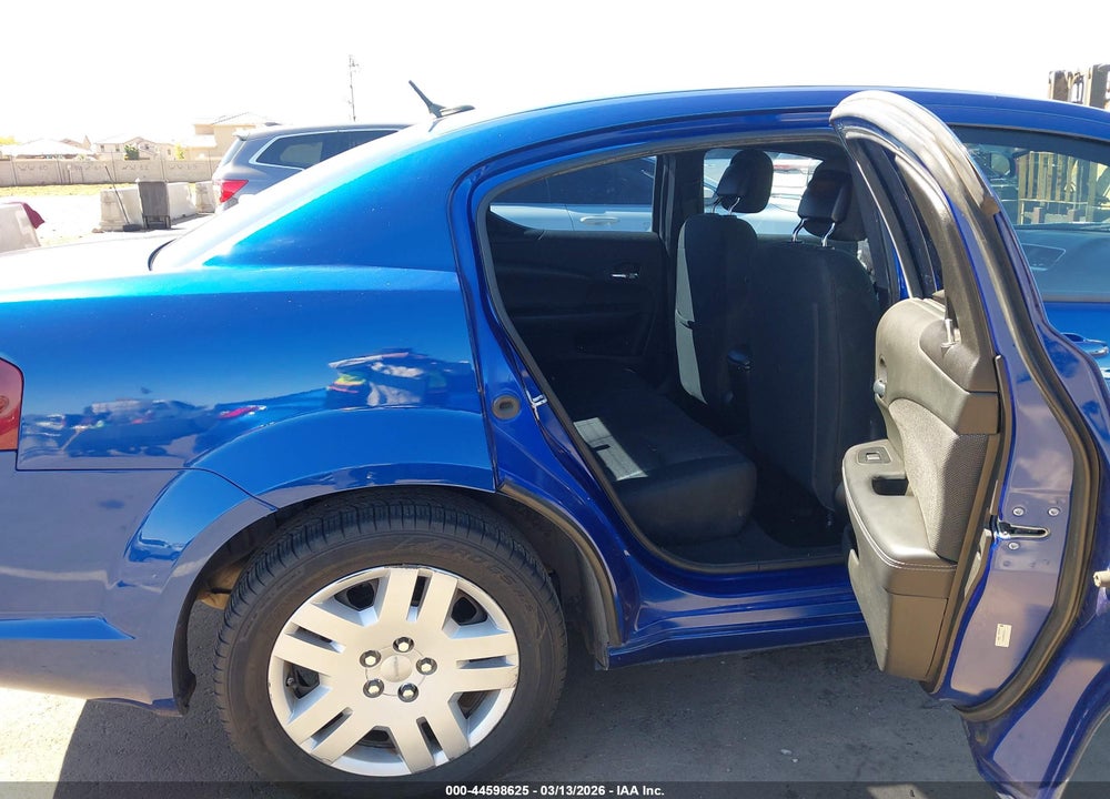 2014 DODGE AVENGER SE VIN: 1C3CDZAB9EN216319