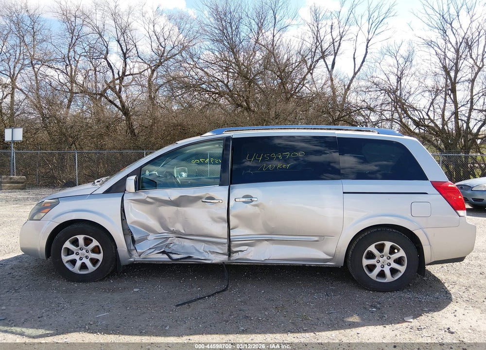 2009 NISSAN QUEST 3.5 SL VIN: 5N1BV28U49N104192