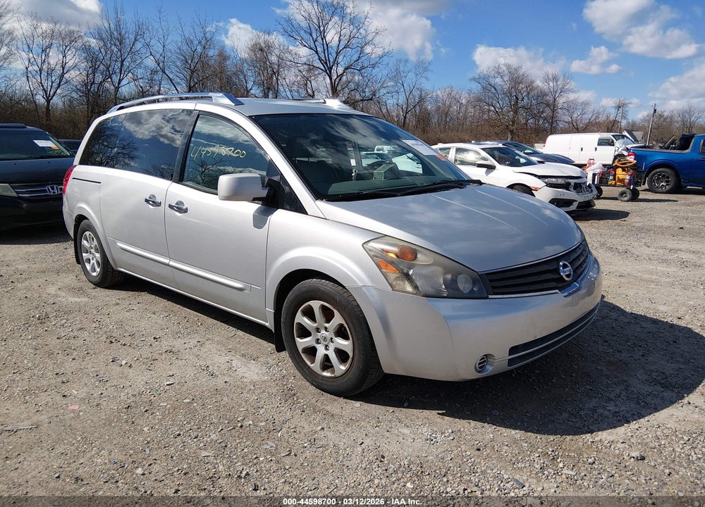 2009 NISSAN QUEST 3.5 SL VIN: 5N1BV28U49N104192