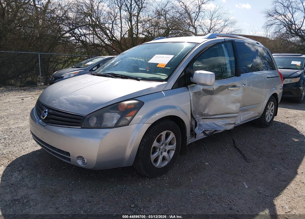 2009 NISSAN QUEST 3.5 SL VIN: 5N1BV28U49N104192