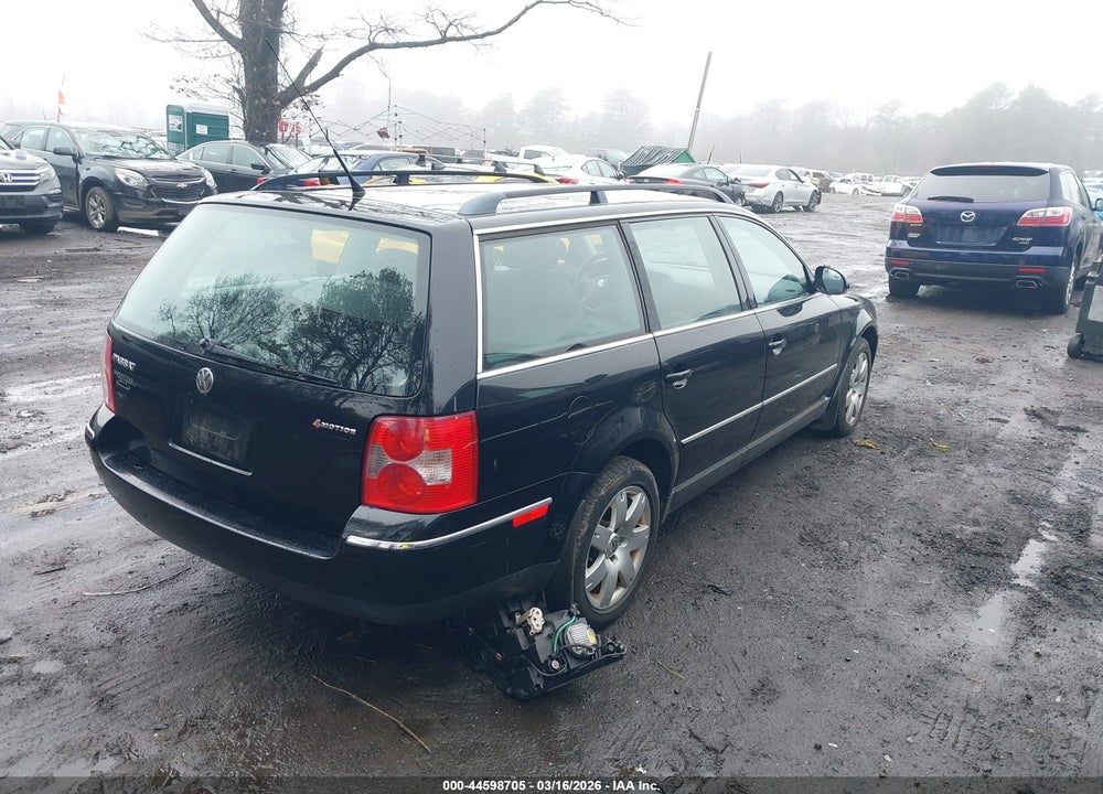 2005 VOLKSWAGEN PASSAT GLS VIN: WVWDD63B15E141272