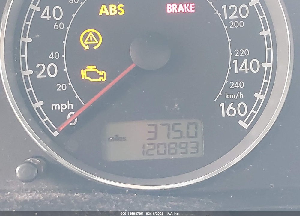 2005 VOLKSWAGEN PASSAT GLS VIN: WVWDD63B15E141272