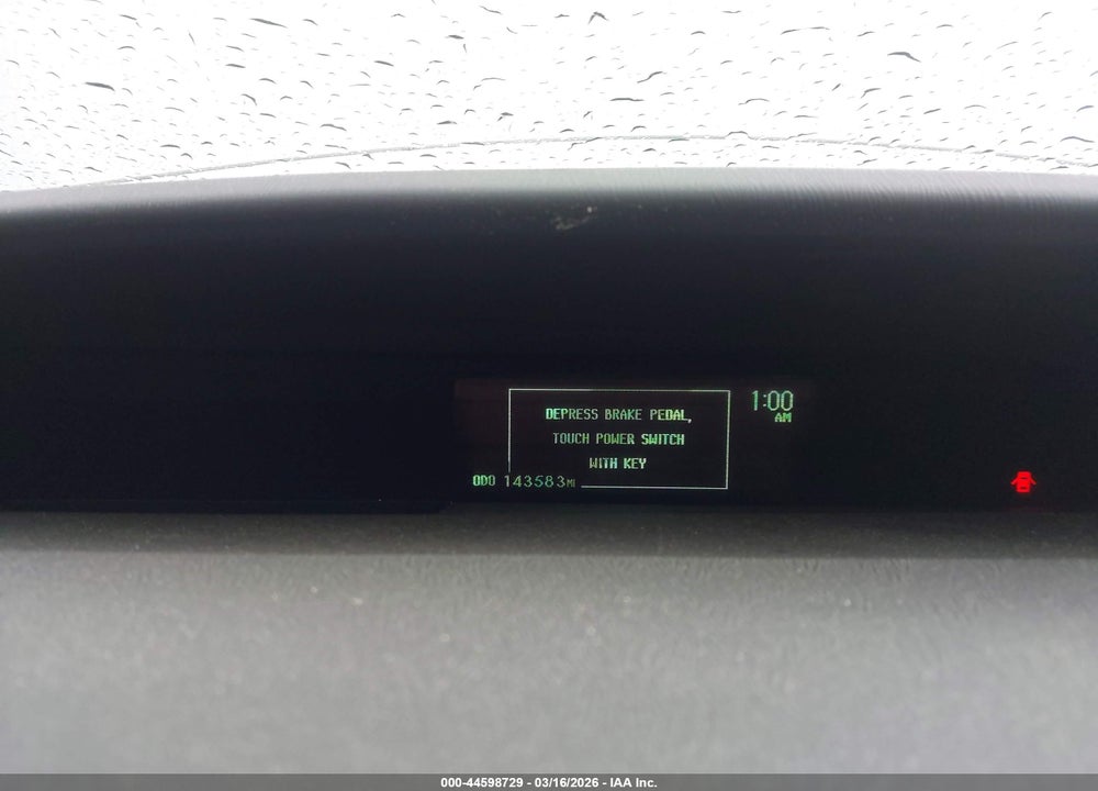 2010 TOYOTA PRIUS II VIN: JTDKN3DUXA0213449