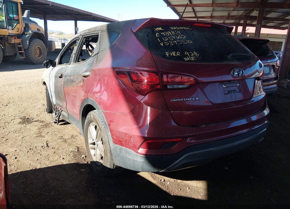 2018 HYUNDAI SANTA FE SPORT 2.4L VIN: 5XYZT3LB9JG539550