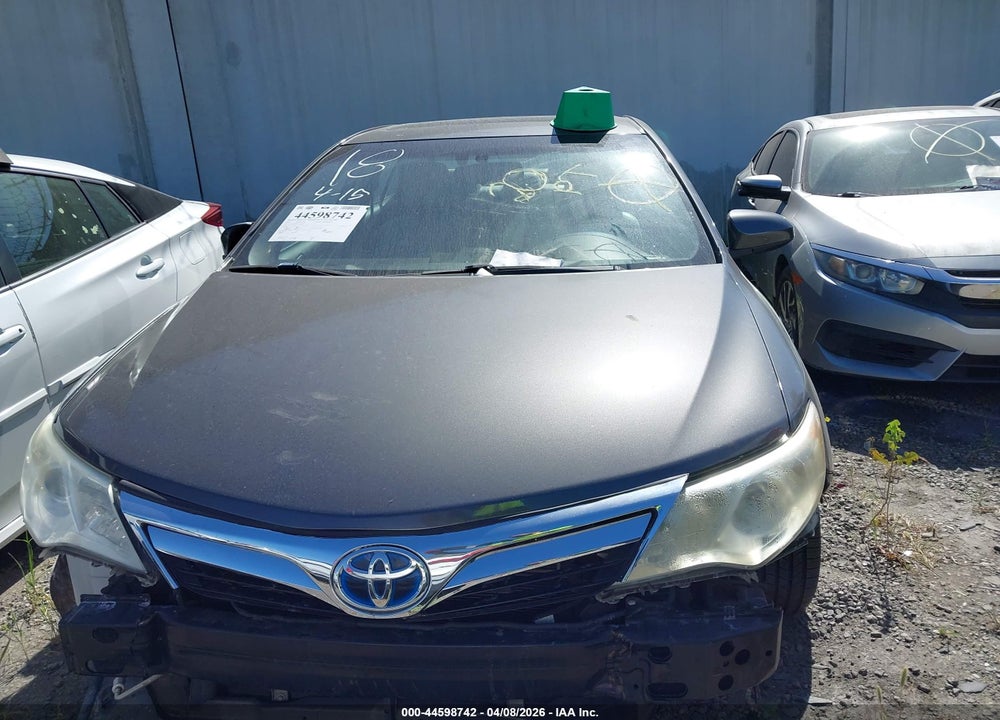 2014 TOYOTA CAMRY HYBRID XLE VIN: 4T1BD1FK9EU126008