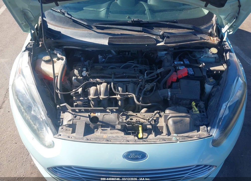 2017 FORD FIESTA SE VIN: 3FADP4EJ7HM143256