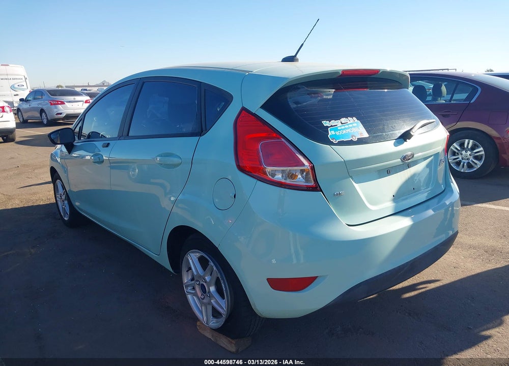 2017 FORD FIESTA SE VIN: 3FADP4EJ7HM143256