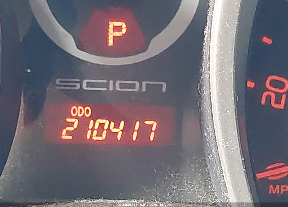 2012 SCION TC VIN: JTKJF5C75C3041065