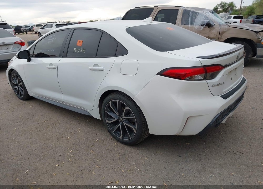 2020 TOYOTA COROLLA XSE VIN: JTDT4RCE7LJ015168