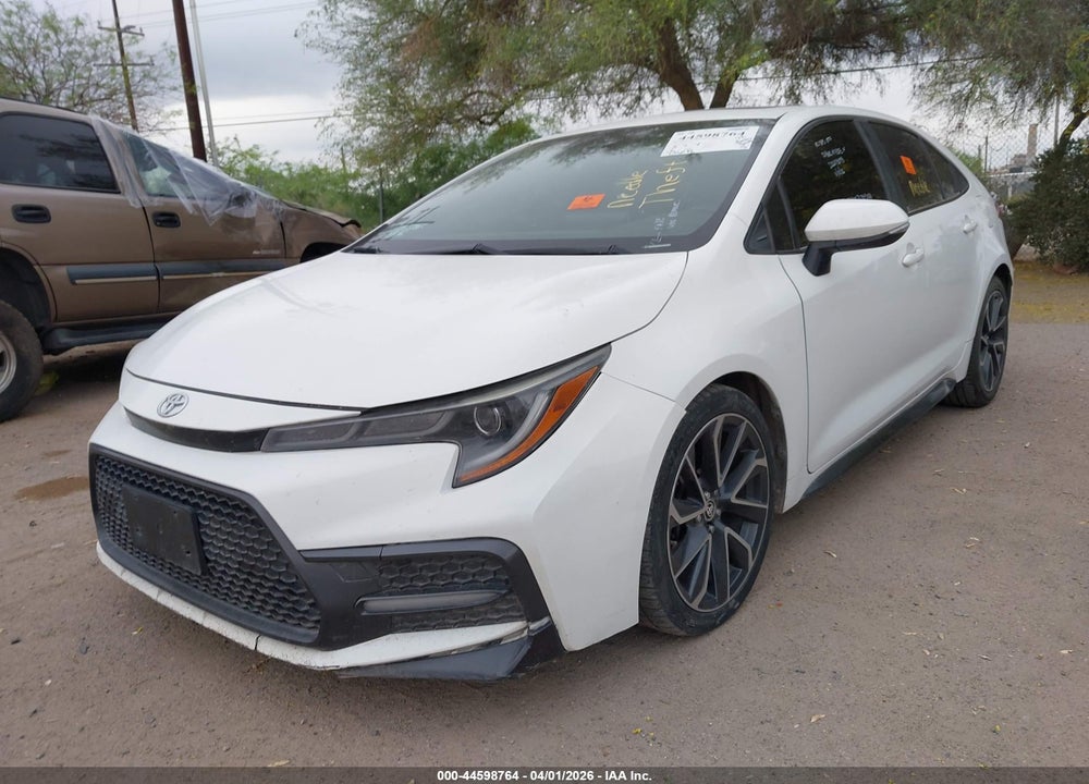 2020 TOYOTA COROLLA XSE VIN: JTDT4RCE7LJ015168