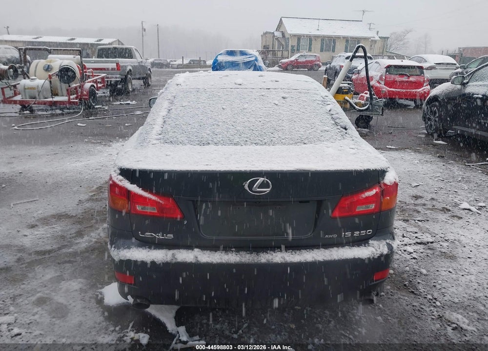2006 LEXUS IS 250 VIN: JTHCK262X62007965