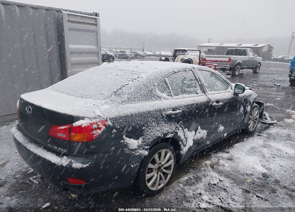 2006 LEXUS IS 250 VIN: JTHCK262X62007965