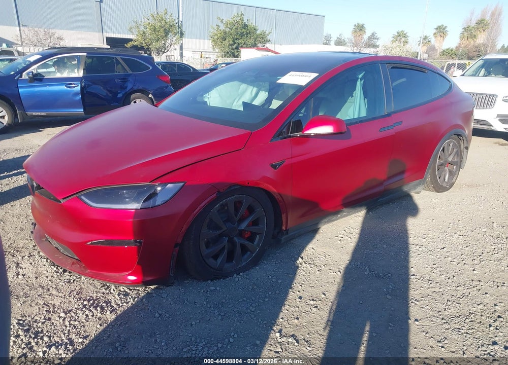 2024 TESLA MODEL X PLAID TRI MOTOR ALL-WHEEL DRIVE VIN: 7SAXCBE64RF440576