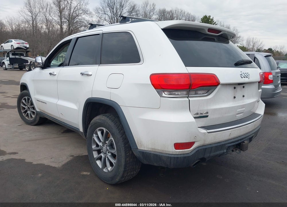 2014 JEEP GRAND CHEROKEE LIMITED VIN: 1C4RJFBM8EC431165