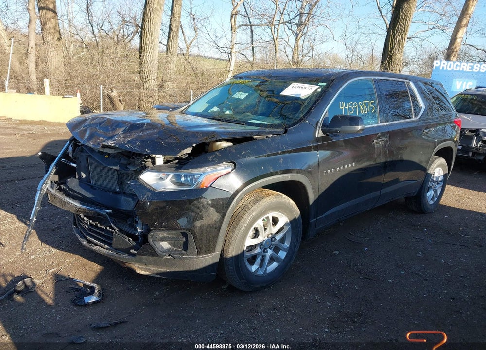 2021 CHEVROLET TRAVERSE FWD LS VIN: 1GNERFKWXMJ232421