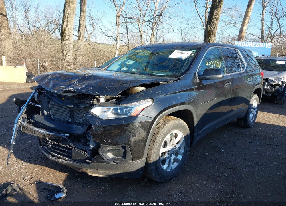 2021 CHEVROLET TRAVERSE FWD LS VIN: 1GNERFKWXMJ232421