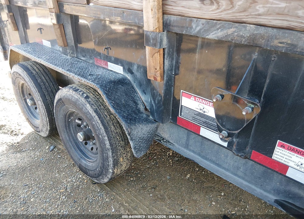 2021 BIG TEX DUMP TRAILER VIN: 16V1D1923M5058328