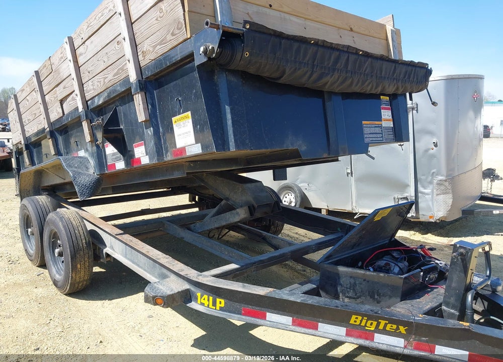 2021 BIG TEX DUMP TRAILER VIN: 16V1D1923M5058328