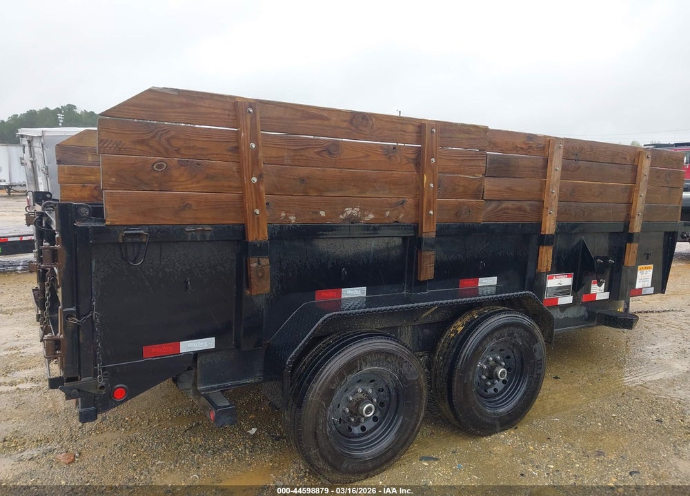 2021 BIG TEX DUMP TRAILER VIN: 16V1D1923M5058328