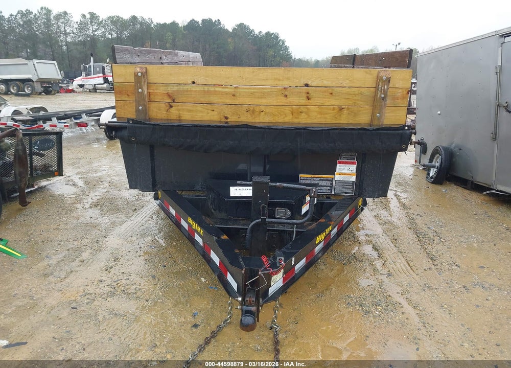 2021 BIG TEX DUMP TRAILER VIN: 16V1D1923M5058328