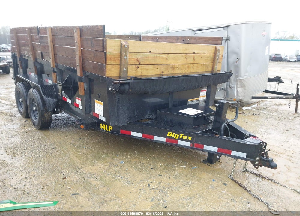 2021 BIG TEX DUMP TRAILER VIN: 16V1D1923M5058328