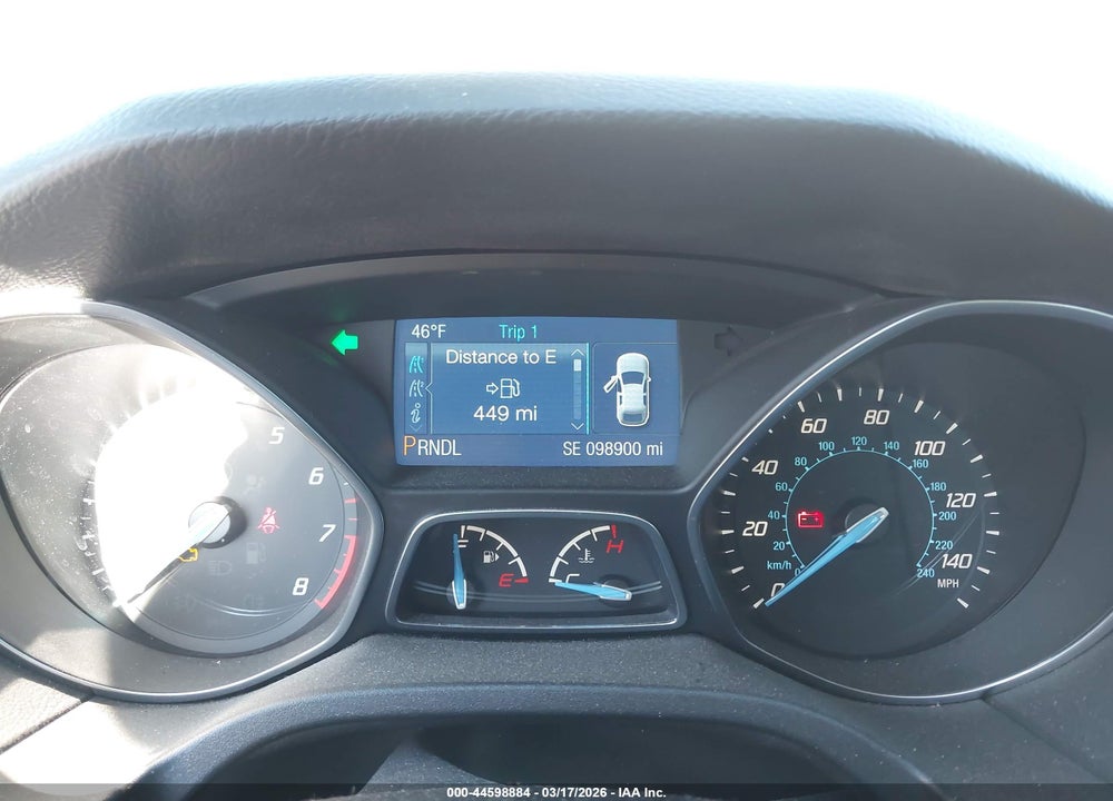 2014 FORD FOCUS SE VIN: 1FADP3F2XEL407617