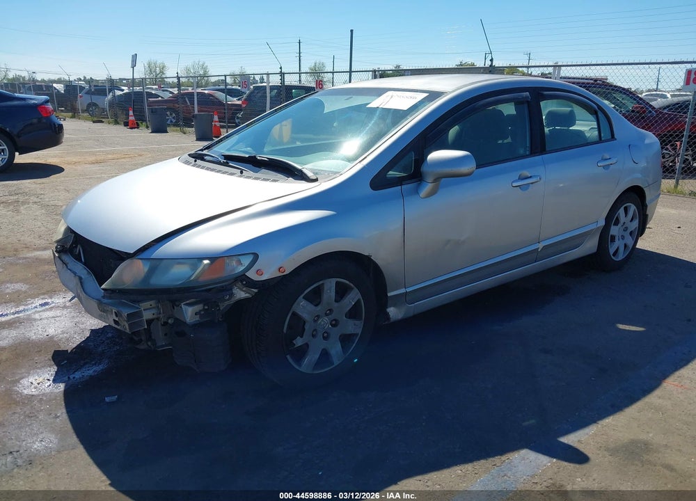 2009 HONDA CIVIC LX VIN: 19XFA16519E016227