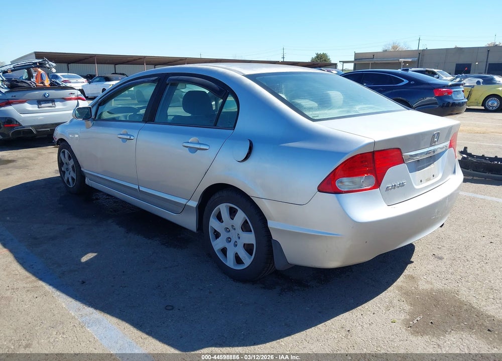 2009 HONDA CIVIC LX VIN: 19XFA16519E016227