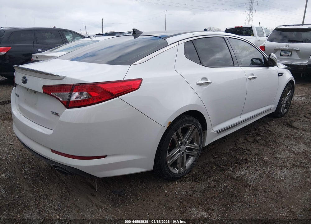 2013 KIA OPTIMA SX VIN: 5XXGR4A63DG152969