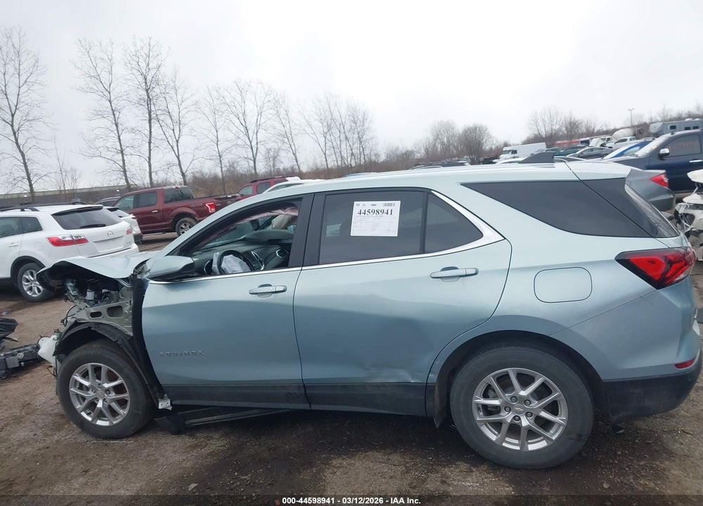 2022 CHEVROLET EQUINOX AWD LT VIN: 2GNAXUEV8N6143277