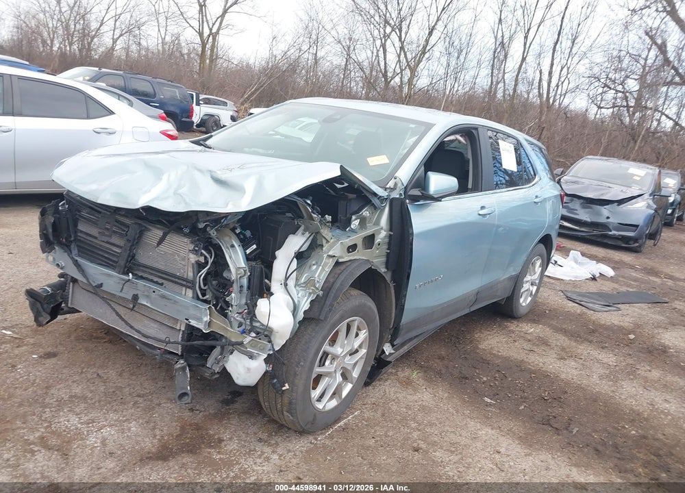 2022 CHEVROLET EQUINOX AWD LT VIN: 2GNAXUEV8N6143277