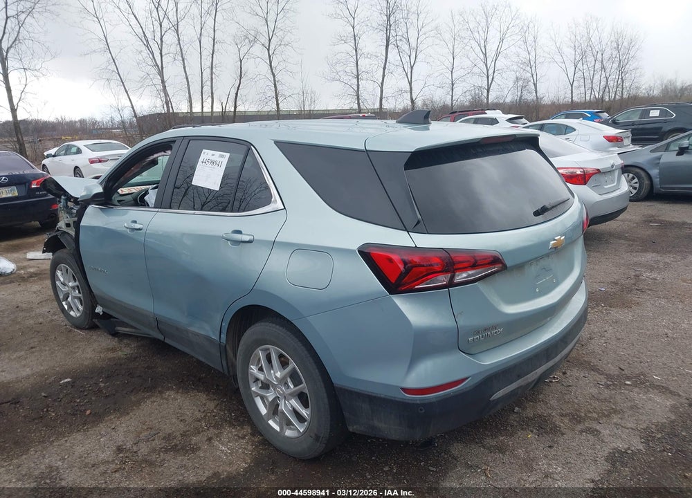 2022 CHEVROLET EQUINOX AWD LT VIN: 2GNAXUEV8N6143277