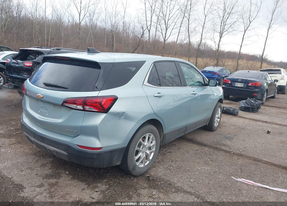 2022 CHEVROLET EQUINOX AWD LT VIN: 2GNAXUEV8N6143277