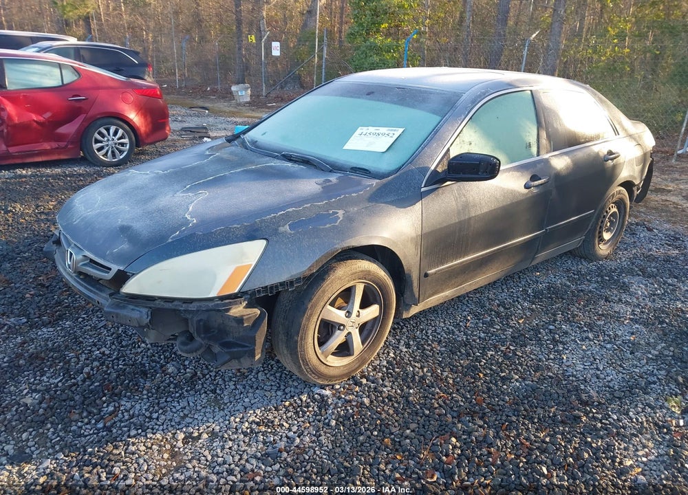 2003 HONDA ACCORD 2.4 EX VIN: 1HGCM56653A001414