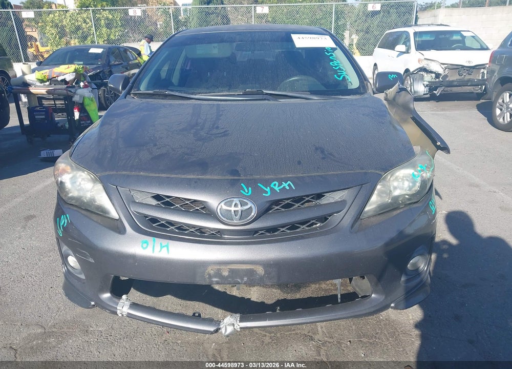 2013 TOYOTA COROLLA S VIN: 5YFBU4EE1DP161266