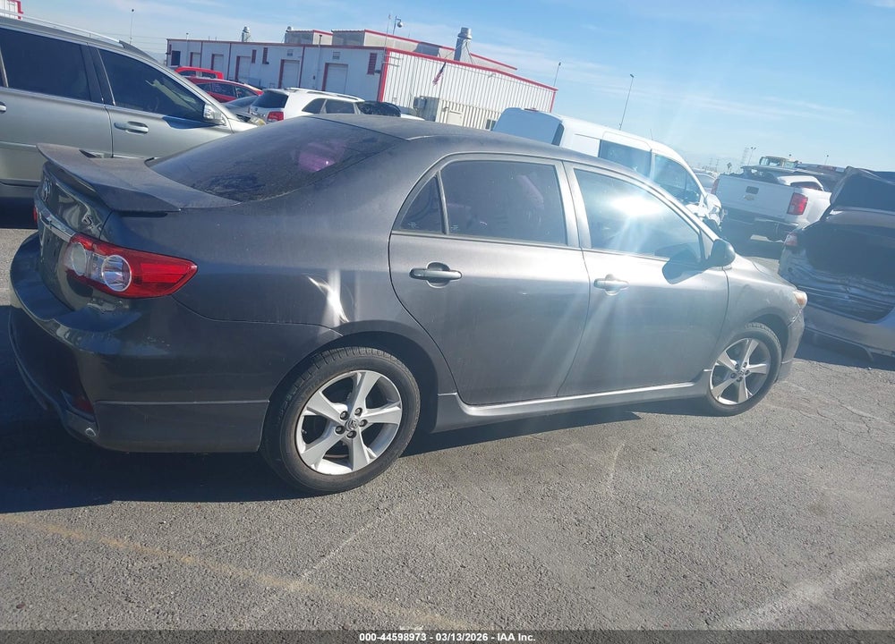 2013 TOYOTA COROLLA S VIN: 5YFBU4EE1DP161266