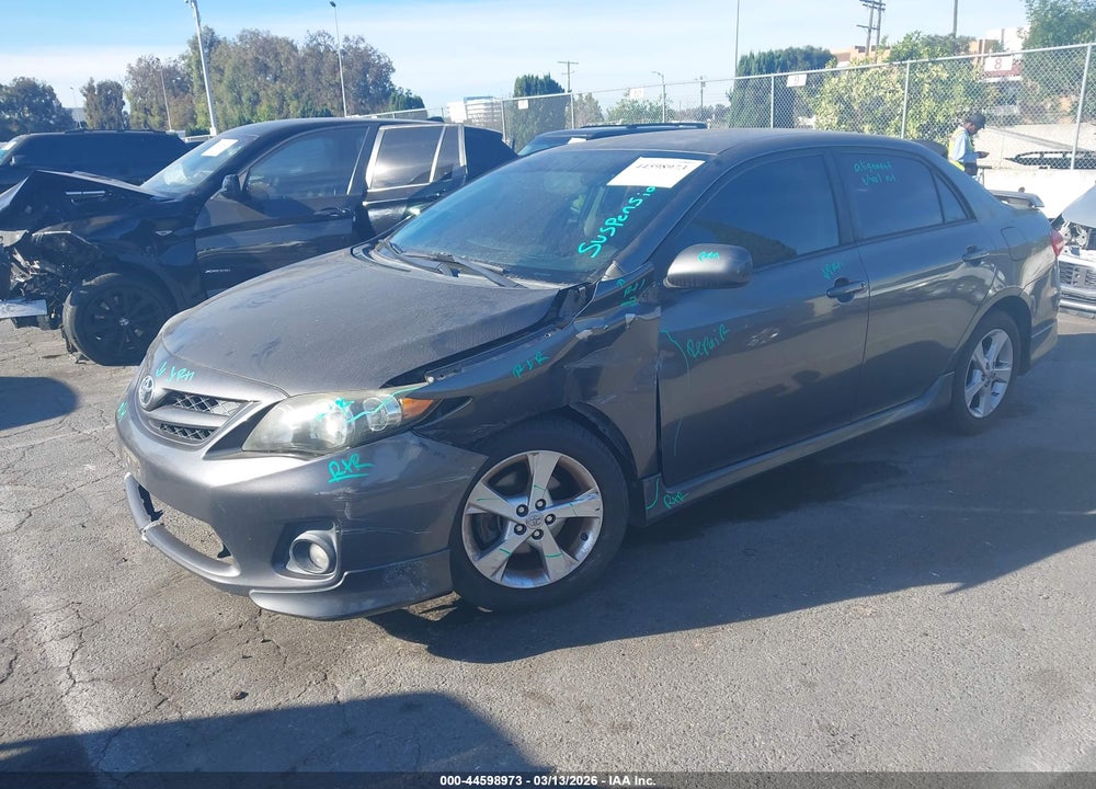2013 TOYOTA COROLLA S VIN: 5YFBU4EE1DP161266
