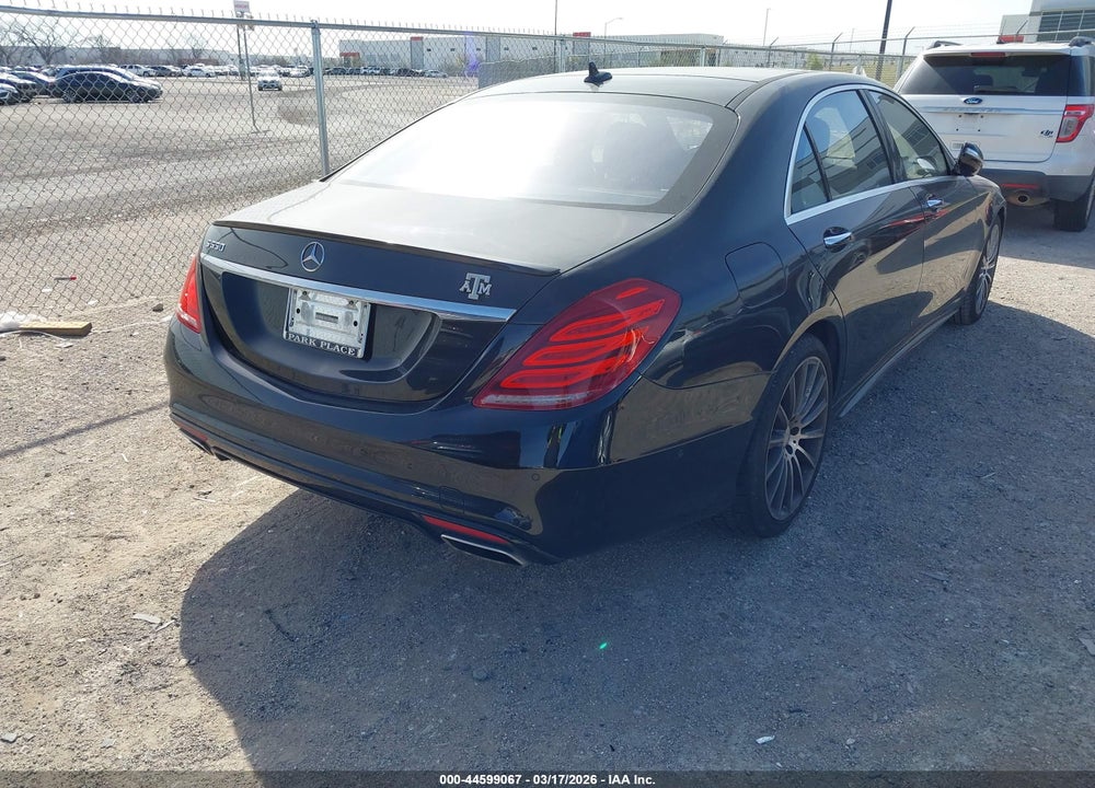 2014 MERCEDES-BENZ S 550 VIN: WDDUG8CB8EA065081
