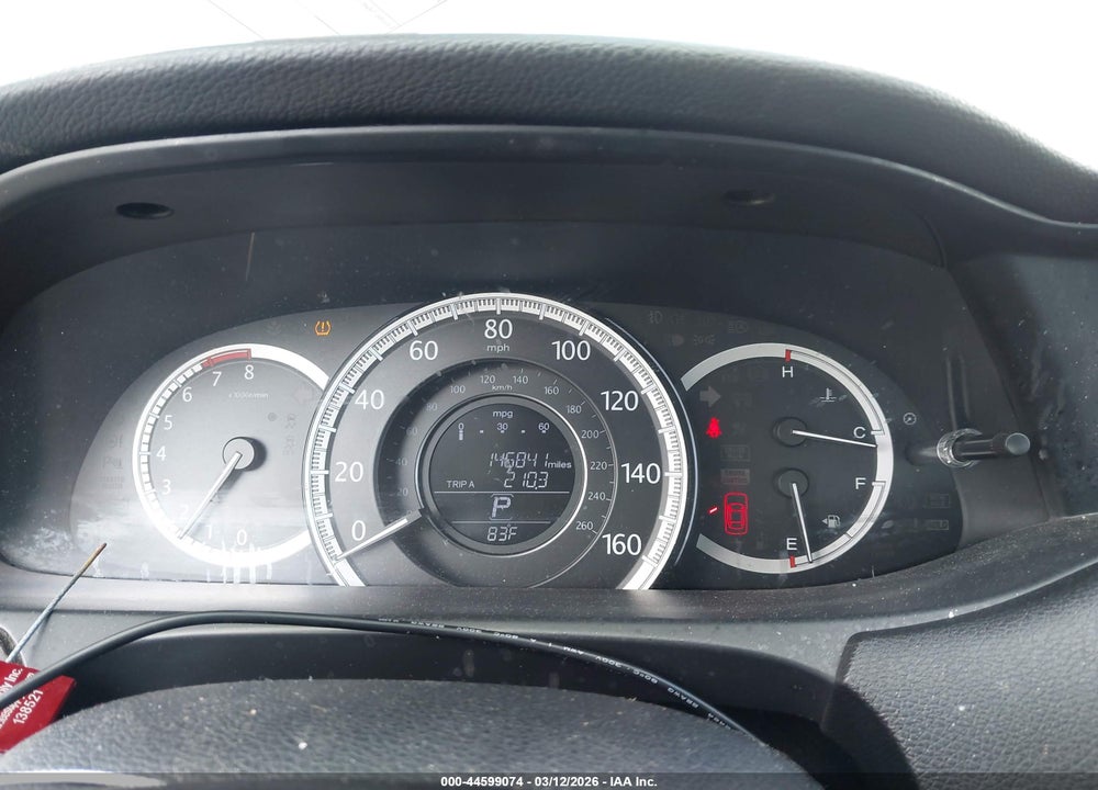 2015 HONDA ACCORD EX-L VIN: 1HGCR2F8XFA125474